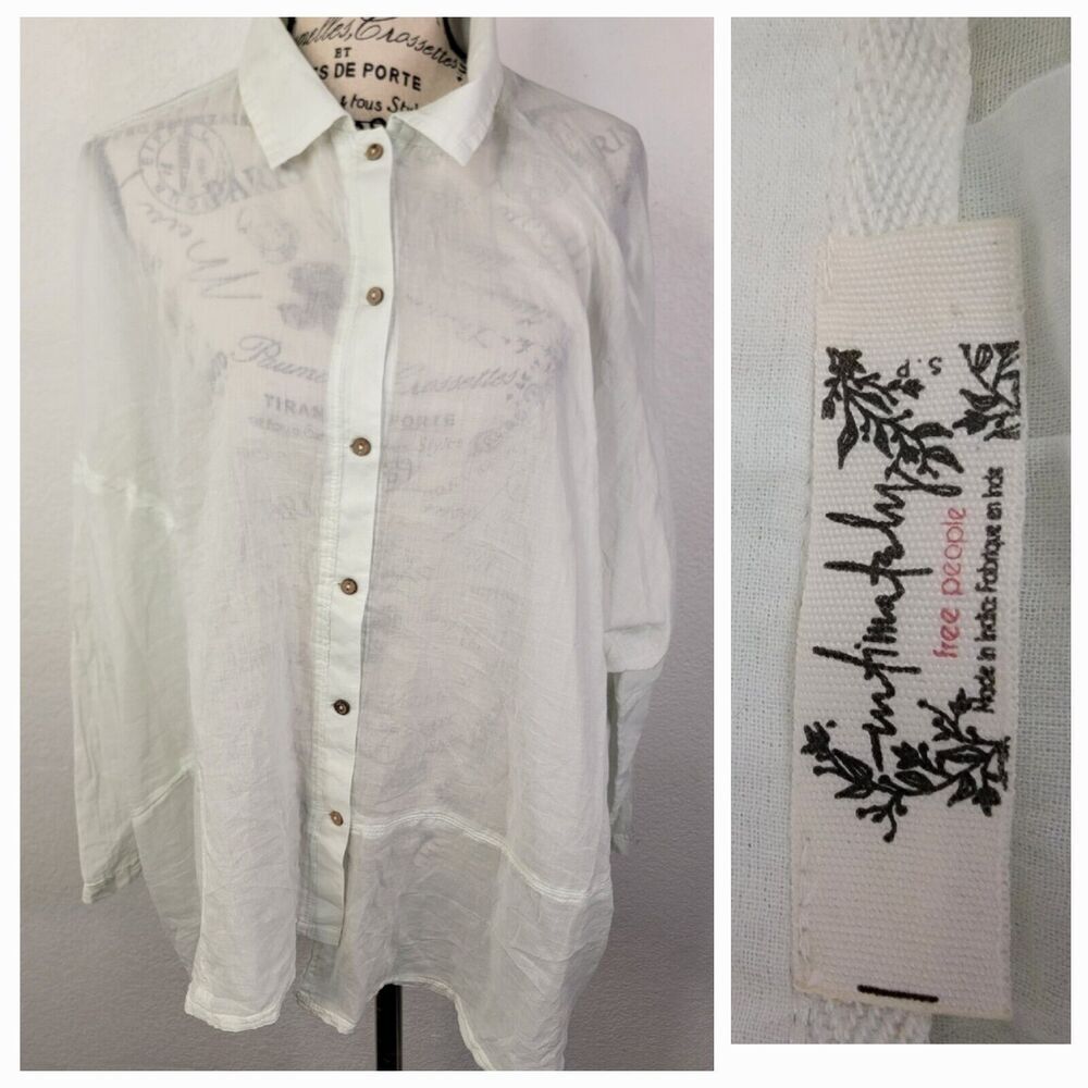 Free people button down